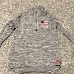 Girls long sleeve zip up